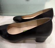 Florsheim 黑色真皮空姐鞋