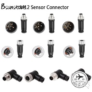 BSUNSTORE M12 Sensor Connector, Sensor Plug Connector M12 Aviation Plug, PG7 Waterproof M12 Sensor C