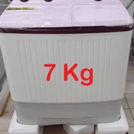mesin cuci 2 tabung polytron 7kg