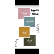KAIN RAYON TWIL/rayon premium/kain viral/kain murah/kain kiloan