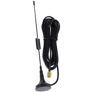 4G Monopole Antenna Suction Cup Magnet 3Meter Sma Antenna Height 31Cm 10Dbi Gain Rg174 Cable for Sim