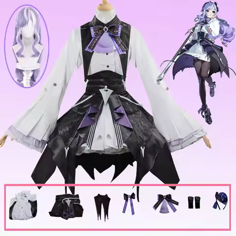 Vivian Banshee Cosplay Game ZZZ Zenless Zone Zero Vivian Costume Wig Dress Outfit Suit Halloween Par