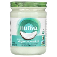 Nutiva, Organic Coconut Oil, Virgin Coconut Oil 414ml, 444ml, 680ml, 858ml, 1.6L