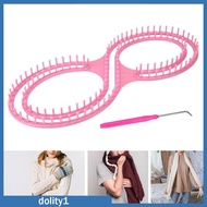 [Dolity1] 8 Shape Knitting Loom Kit DIY Lightweight Compact Crafts Versatile Knitting Board Scarf Lo