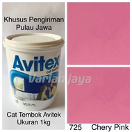 Cat Tembok Avitek 1kg Chery Pink Avitex