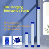 LED light tube 30/60/80w portable USB charging emergency light camping outdoor lighting LED lithium battery light outdoor camping light