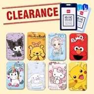 [SG] Student ID Card Holder with Lanyard / Staff Pass Ezlink MRT card carrier holder teachers day ch
