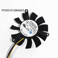 Suitable for YINGFAN YFV501012HH4A03 Diameter 4.6cm Hole Distance 3.9cm 4P Motherboard Fan