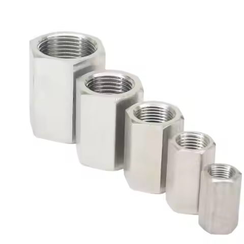 1/8" 1/4" 3/8" 1/2" 3/4" 1" BSPP M8 M10 M14 M16 M18 M20 Female 304 Stainless Hex Nut Rod Pipe Adapte