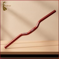 [kokiya] Aluminum Bike Handlebar Al6061 Swept Handlebar Heat treated Silver 30H