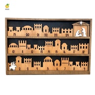 Advent Calendar for the Birth of Jesus, Countdown to Jesus, Wooden Advent Calendar, Christmas Holida