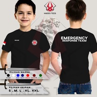 Emergency Response Team Volunteer Kids T-Shirt - Hades Tees