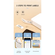 Mini D110 Label Printer Bluetooth Wireless High Definition Portable Photo Printer Label Maker Therma
