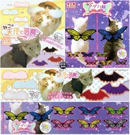 Qualia日版轉蛋喵星人 貓咪變裝天使與惡魔的翅膀蝴蝶翅膀裝飾  露天市集  全台最大的網路購物市集