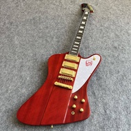 Gibson Firebird กีต้าร์ไฟฟ้า HHH Humbucker Pickup กีตาร์มืออาชีพสีแดง