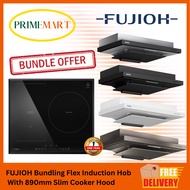 FUJIOH FLEX INDUCTION HOB BUNDLE (FH-ID3530) + 890MM SLIM COOKER HOOD (FR-FS2290) | FREE DELIVERY