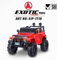 Mobil Aki Anak EXOTIC EJP 7716 JEEP