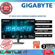 Gigabyte G27U 27 Inch IPS 4K UHD 160Hz 320Hz 1ms HDR400 Gaming Monitor