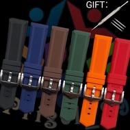 Premium Silicone Rubber Watch Strap 14mm-22mm