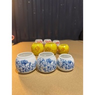 Set of 3 ceramic cups