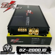 DZ-POWER 2000.1D แอมป์ขับซับ  CLASS D 2CH. 3000W ขับลำโพงซับ10 - 12 นิ้ว เพาเวอร์แอมป์รถยนต์ เพาเวอร์ขับซับ แอมป์ขยาย