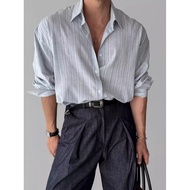 men shirt shirt for men Striped casual long sleeved shirt for men striped casual long sleeve shirt f