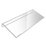 鬼佬倉 - 壓克力傾斜式電腦鍵盤支架 方便打字 符合人體工學打字 鍵盤支架帶矽膠防滑外殼 適用於辦公桌 家庭 學校 透明鍵盤托盤支架 電腦支架墊高展示架 防滑鍵盤架