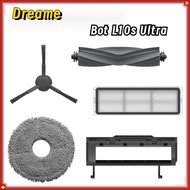 For Dreame Bot L10s Ultra Robot Vacuum Cleaner Original Accessories Parts Main Brush Side Brush Cove