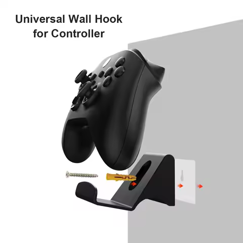 Video Game Controller Headset Hanging Stand Holder Controller Headset Holder Stand for PS4 PS5 Xbox 