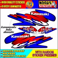 Kawasaki HD3 decals sticker