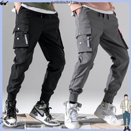 READY STOCK Overalls Men's Fashion Brand Leggings Loose Sports Korean Fashion Casual Pants Jog ging 