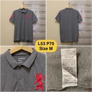 Giordano Poloshirt Original Grey logoBIG