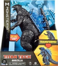 最新 Godzilla x Kong 哥斯拉與金剛 新帝國 8" figure TITAN TECH GODZILLA
