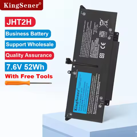 KingSener JHT2H 52WH Laptop Battery for DELL Latitude 7310 7410 Series 35J09 0YJ9RP 009YYF 07CXN6 04