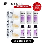 3-IN-1 SET PETKIT ACCESSORIES FOR CAT, Petkit Trash Bag Garbage Bag Odor Eliminator N50,PETKIT Air P