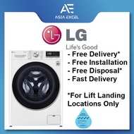 LG FV1409S3W 9KG AI DIRECT DRIVE FRONT LOAD WASHING MACHINE