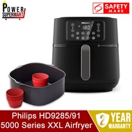 Latest Philips HD9285/91 | HD9285 Airfryer. 5000 Series XXL Connected. 16-in-1 Airfryer. 7.2L Capacity. Safety Mark Approved. 2 Year Warranty.