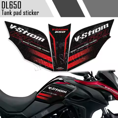 For Suzuki V strom dl650 DL V-STROM 650XT 3M Motorcycle Tank Pad Sticker Fuel Gas Cover Protection A