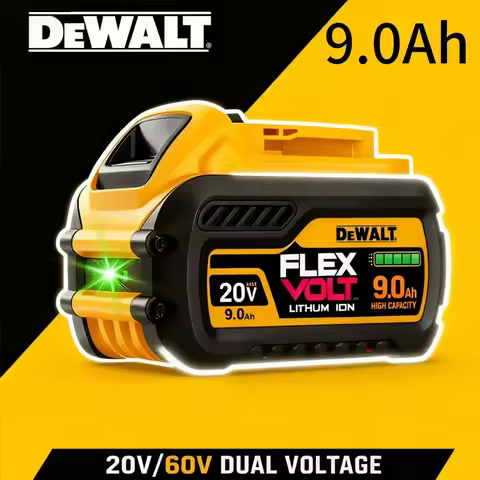 Genuine DeWALT Battery 20V 60V 9Ah 6Ah 5Ah MAX FlexVolt for DCB609 DCB205 DCB206 DCB182 Power Tool S