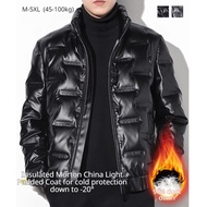 【NEW】Men's down cotton jacket short jacket jacket fashion warm thickened collar winter down jacket