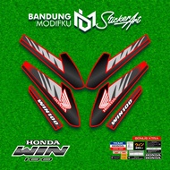 HONDA WIN STRIPING 32 MOTIF/ MODFKU BANDUNG/ WIN 100 STICKER/ WIN 100 VARIATION STICKER/