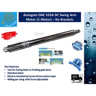 Autogate OAE 333A DC Swing Arm Motor (1 Motor) (No Brackets)