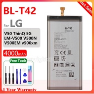ของแท้ BL-T42แบตเตอรี่สำหรับ LG V50 ThinQ 5G V50ThinQ BL T42 LM-V500 V500N V500EM V500xm โทรศัพท์มือ