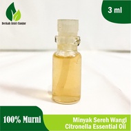 3ml minyak atsiri sereh wangi murni 100% citronella pure essential oil