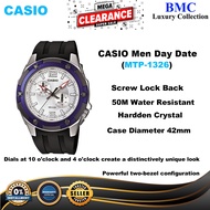 CASIO MTP 1326 DAY DATE WATCH