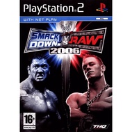 (PS2 DVD GAMES) WWE SMACKDOWN VS RAW 2006