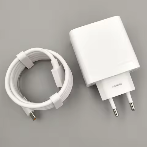Realme 67W Supervooc Fast Charger EU Plug Adapter For Realme 11 10 9i GT GT2 Neo 2 X7 X6 X50 Q3 Pro 