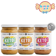 Forty Thieves Keto Butter 290g – Original / Caramel / Raspberry & Macadamia