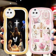 S-4 Jesus Casing for Xiaomi poco F5 F4 F6 GT 5G transparent TPU