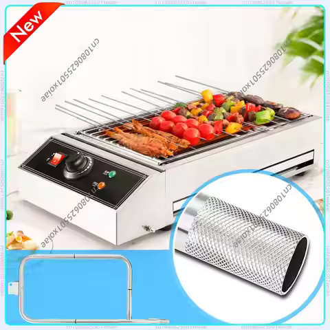 Stainless Steel Burner Tube Anti-corrosion Straight Burner Tube Gas Grill Burner Tube for Weber Q300